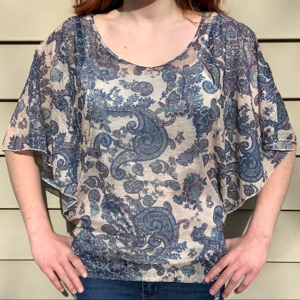 Papillon Blouse & Cami Set